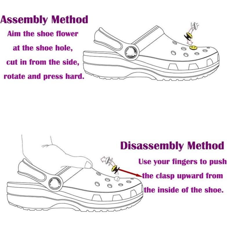 48 Encantos Decorativos para Zapatos Rosa - Personaliza tu Estilo