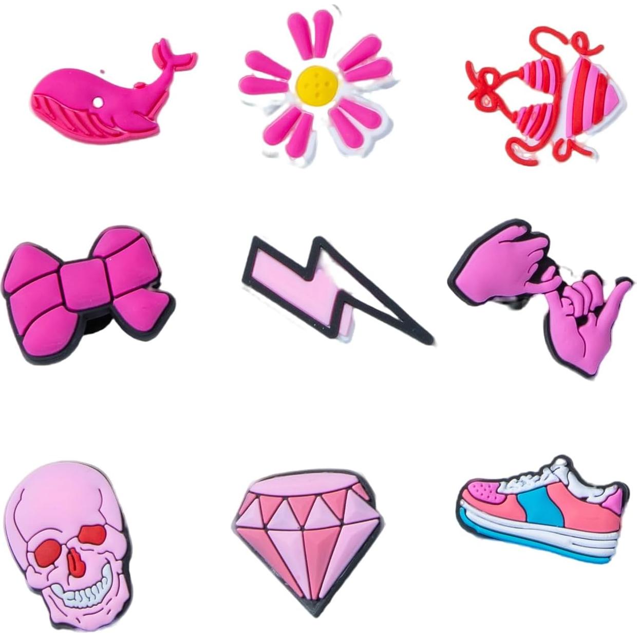 48 Encantos Decorativos para Zapatos Rosa - Personaliza tu Estilo