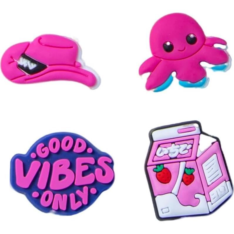 48 Encantos Decorativos para Zapatos Rosa - Personaliza tu Estilo