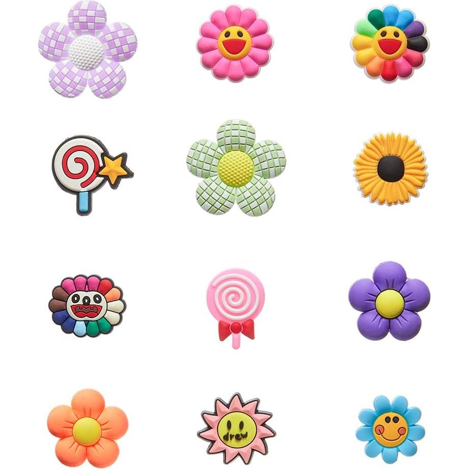 30 Pcs Encantos de Zapatos Impermeables Argodaze para Niños