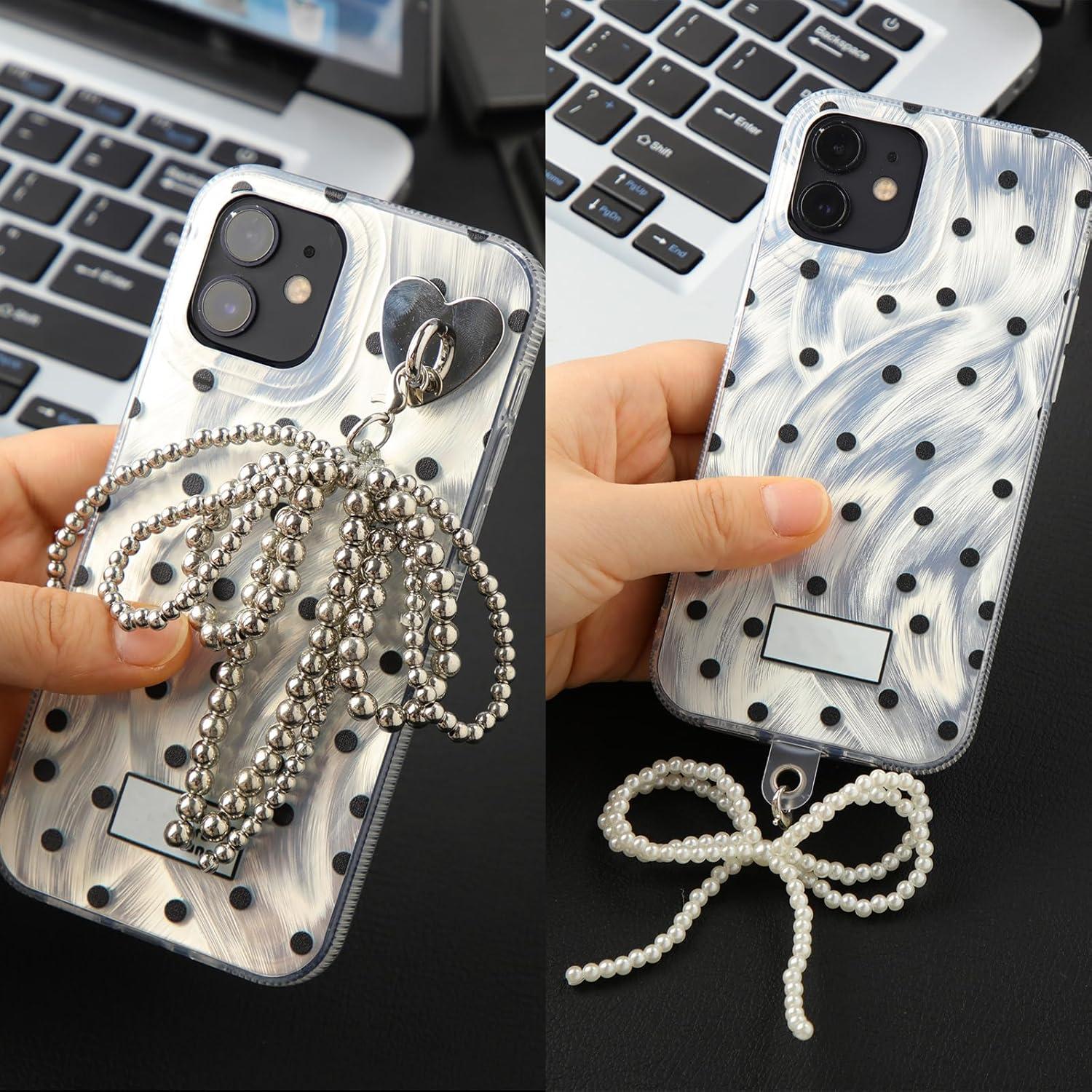 Encantos de Zapato Geyoga 8 Pcs Lazo de Perlas para Mujeres