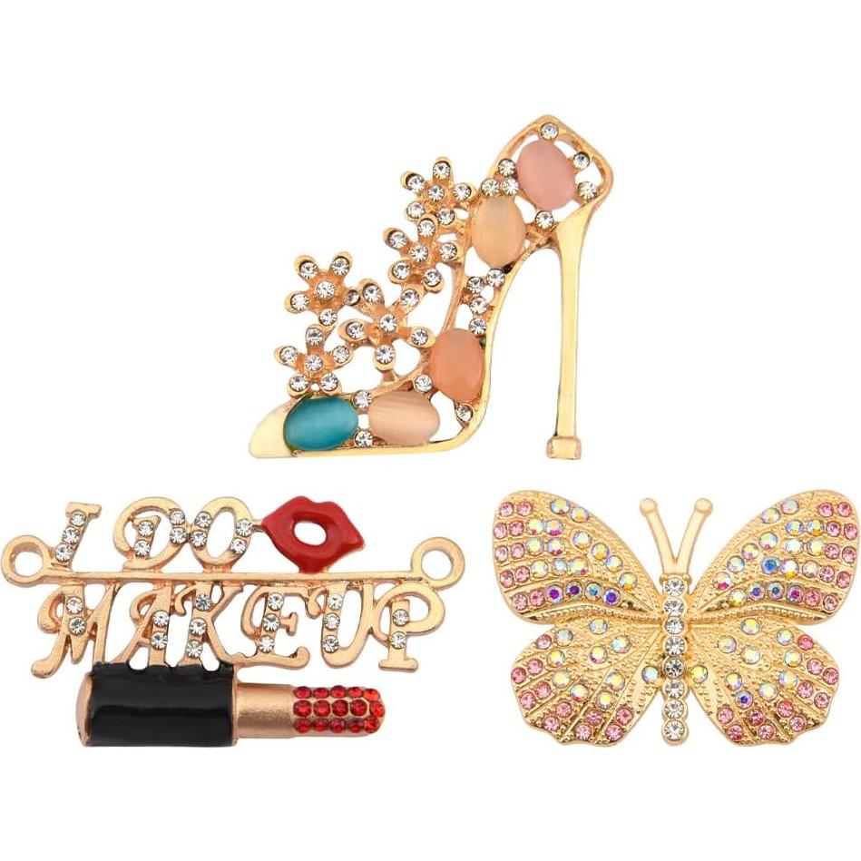 Encantos de Zapato de Metal con Calavera para Mujeres y Niñas