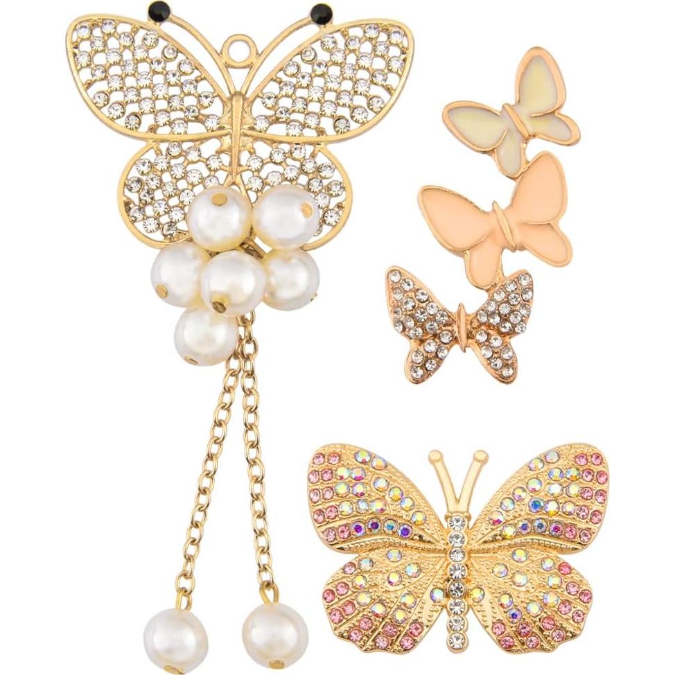 Encantos de Zapato de Metal con Calavera para Mujeres y Niñas