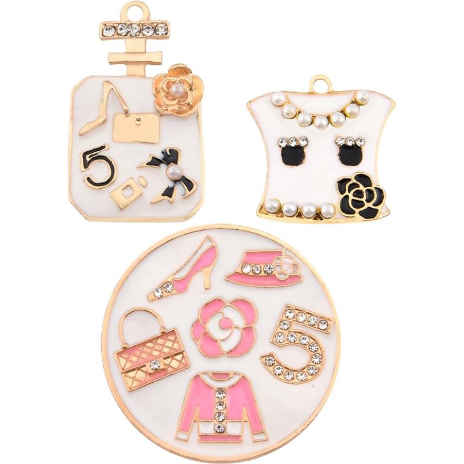 Encantos de Zapato de Metal con Calavera para Mujeres y Niñas