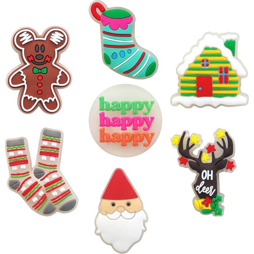 35 Accesorios de Zapatos Navidad Brillantes DNTT