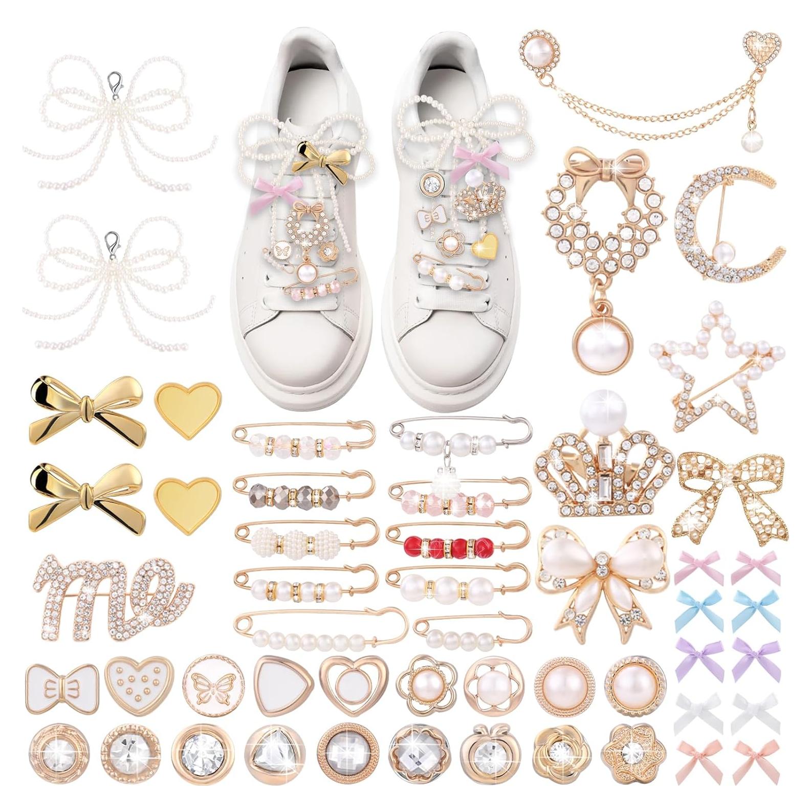 Kit de 54 Charms para Zapatos JOICEE - Accesorios Decorativos