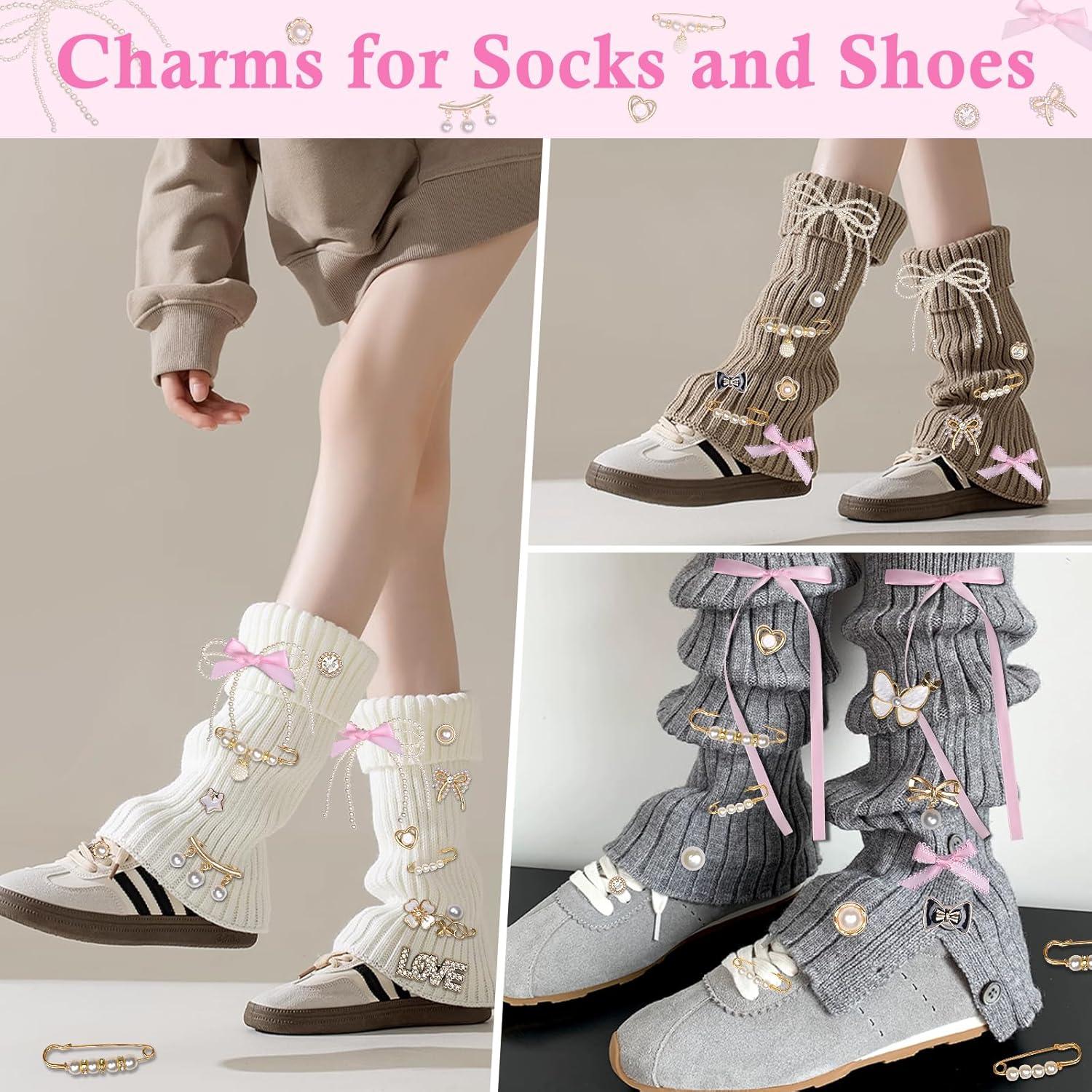 Kit de Encantos para Zapatos Yuboo - 39 Piezas de Joyería