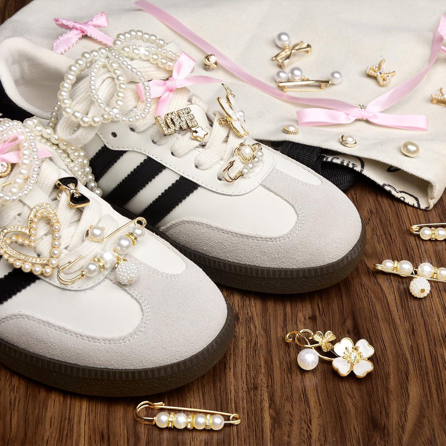 Kit de Encantos para Zapatos Yuboo - 39 Piezas de Joyería