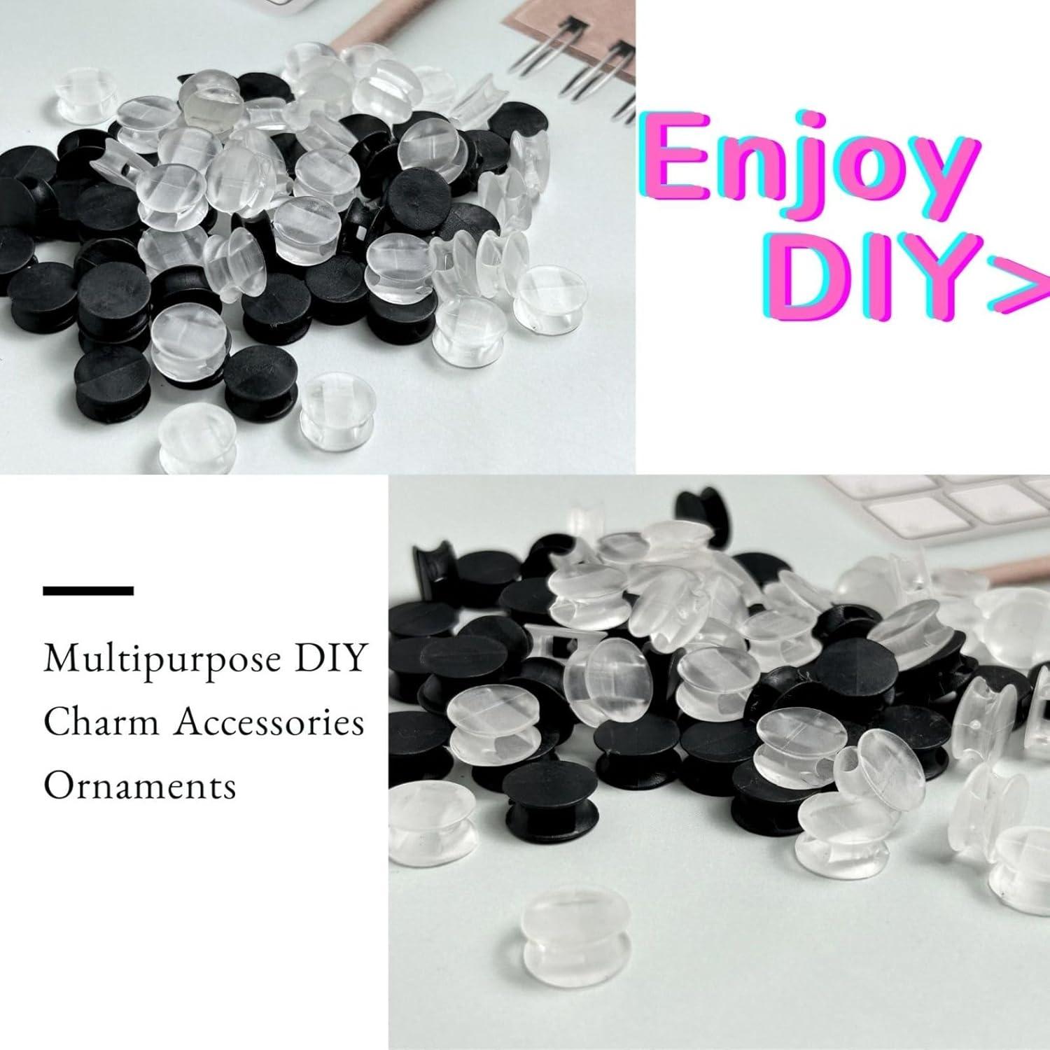 200 Piezas Charms para Zapatos Meexzoom - Botones Plásticos