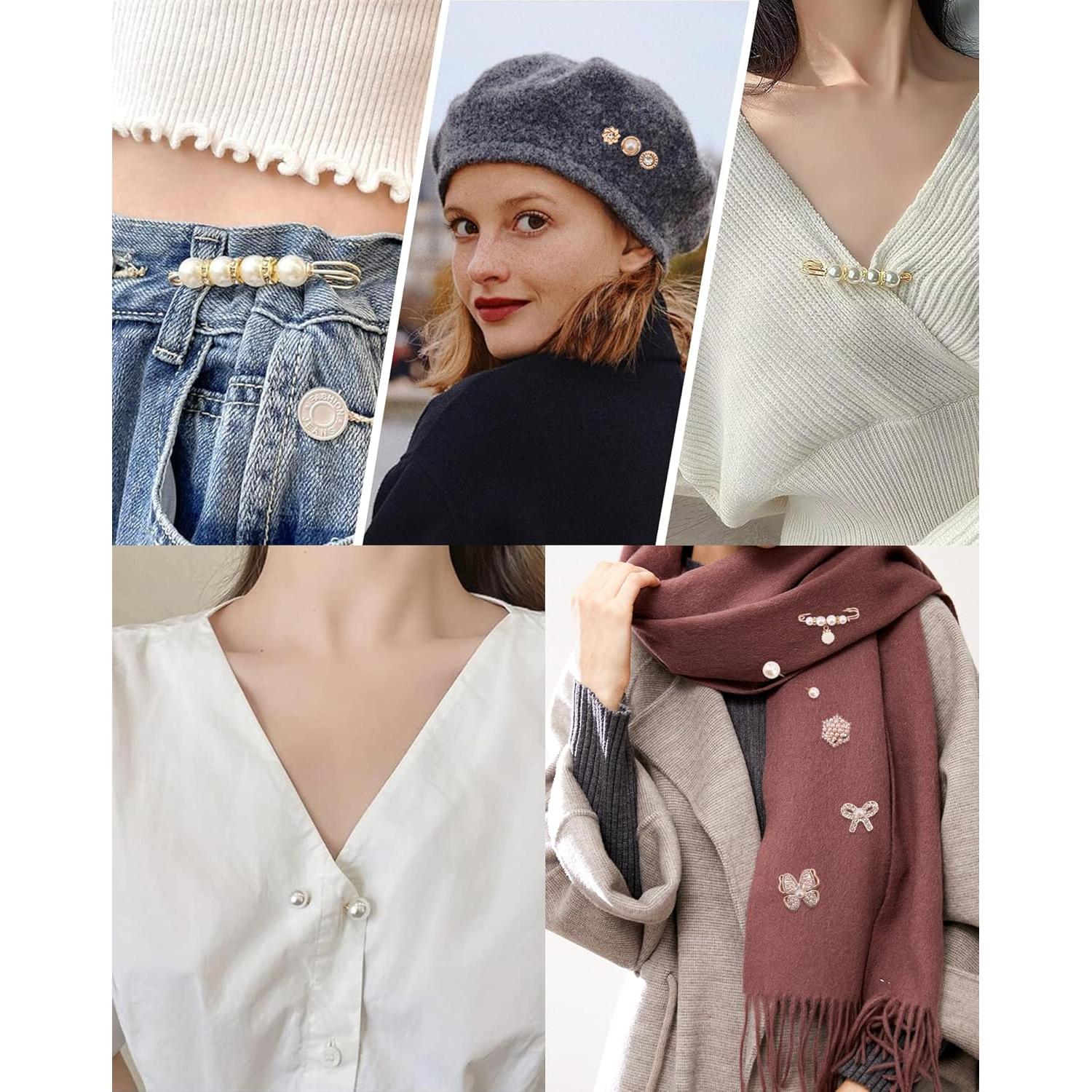 Kit 60 Encantos para Calcetines y Broches Dorados DIY