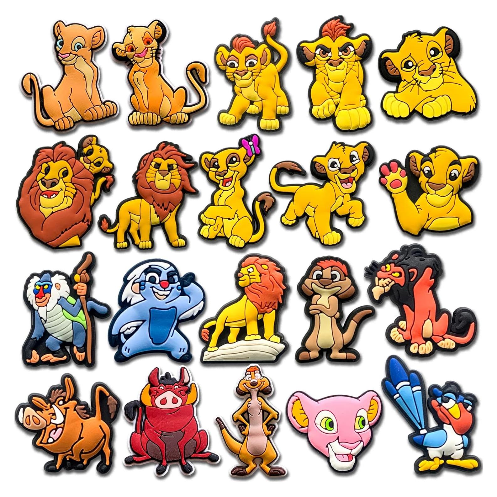 Encantos de Dibujos Animados para Zuecos Wlyosvje - 20 Piezas