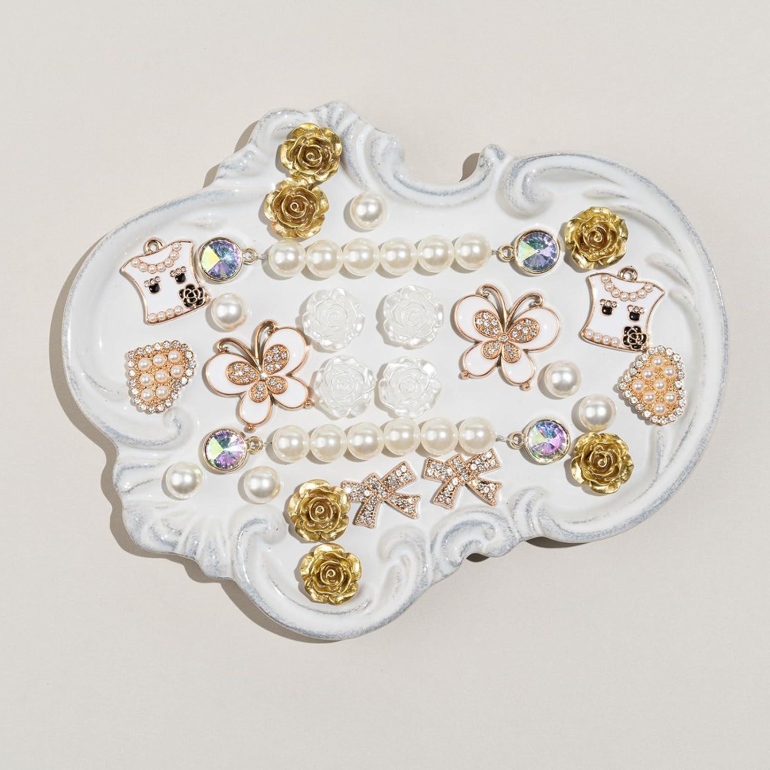 Charms de Zapatos COYWX para Mujeres - Set de 26 Piezas