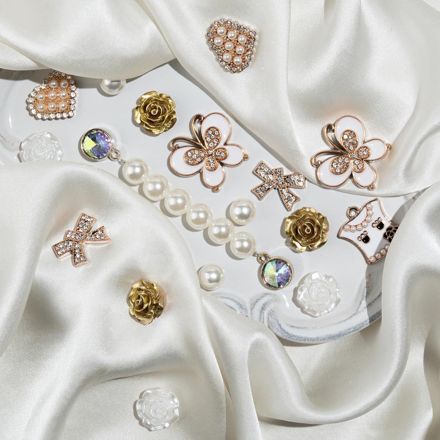 Charms de Zapatos COYWX para Mujeres - Set de 26 Piezas