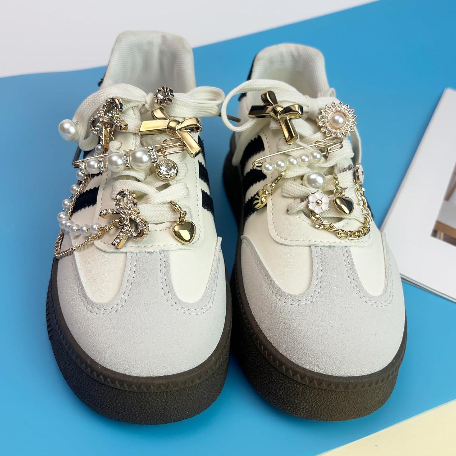 Kit de Encantos para Zapatillas Niñas 34 Piezas - DIY