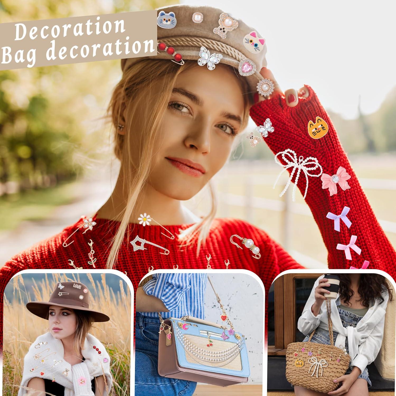 Kit de Encantos para Zapatos HUISUYTON 104 Pcs Accesorios