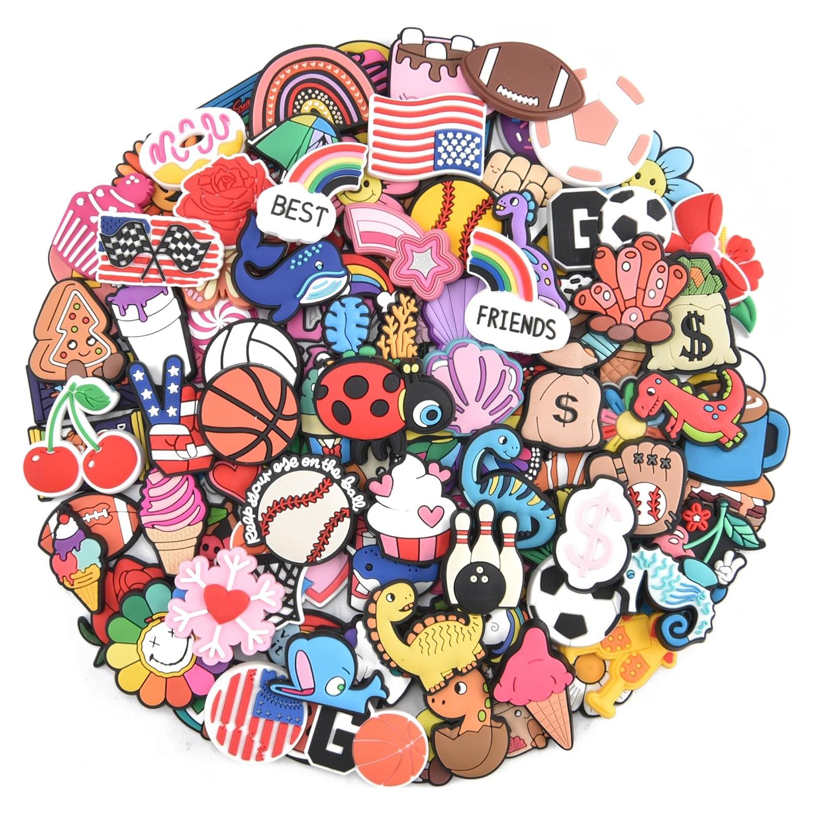 Encantos para Zapatos UNN - Decoración Cartoon 25 Piezas