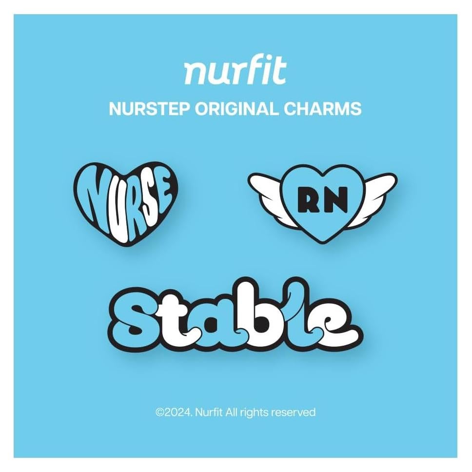 Charms para Zapatos de Enfermería NURFIT - Personaliza Zuecos