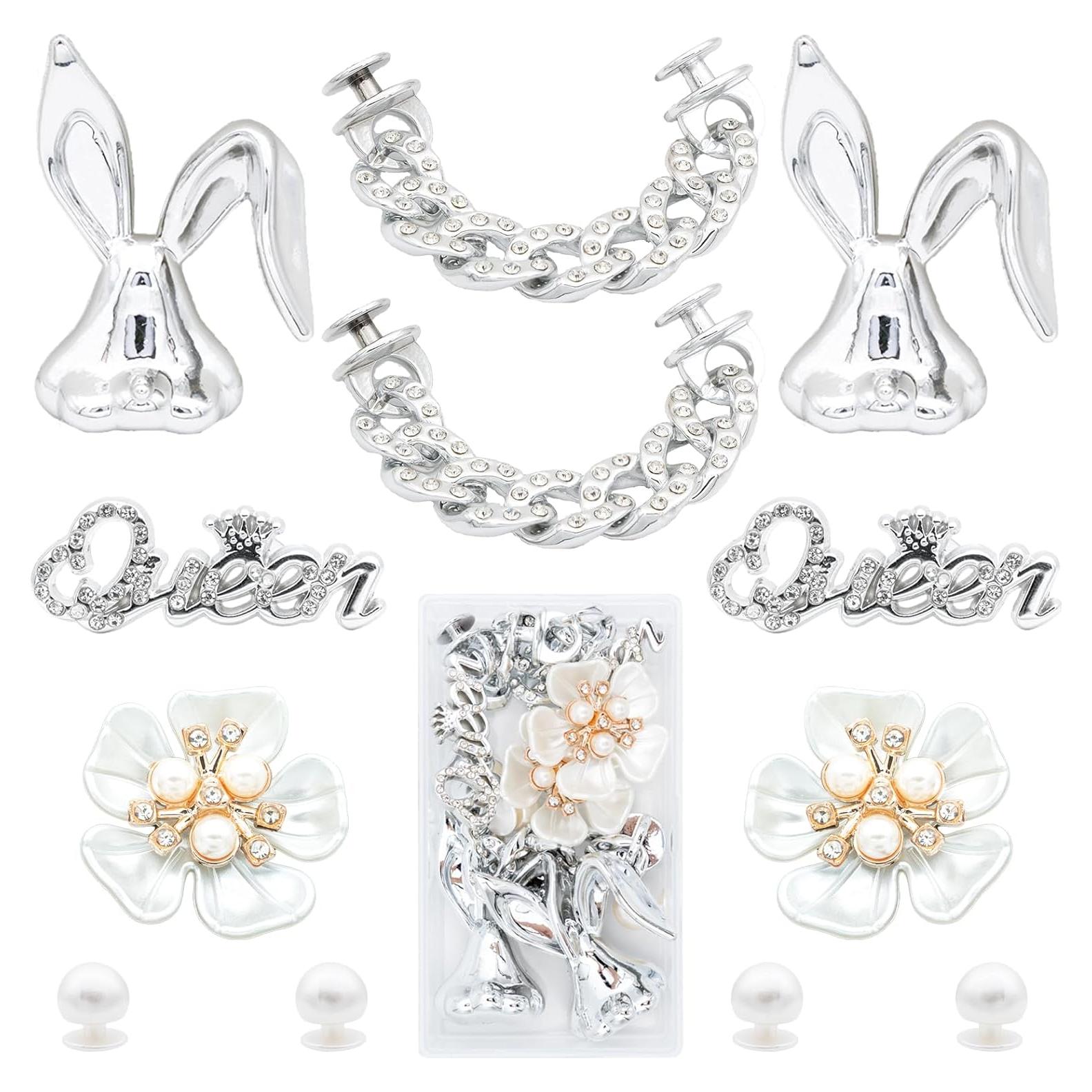 Encantos para Zapatos Brillantes GlowMyst - 12PCS Accesorios