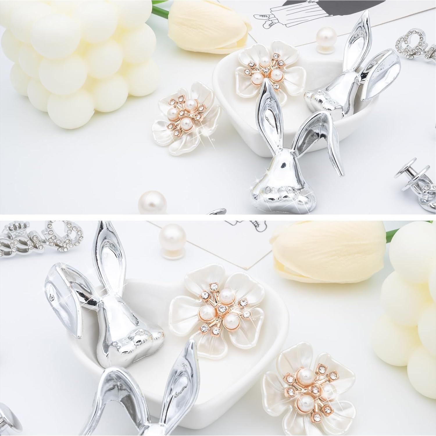 Encantos para Zapatos Brillantes GlowMyst - 12PCS Accesorios