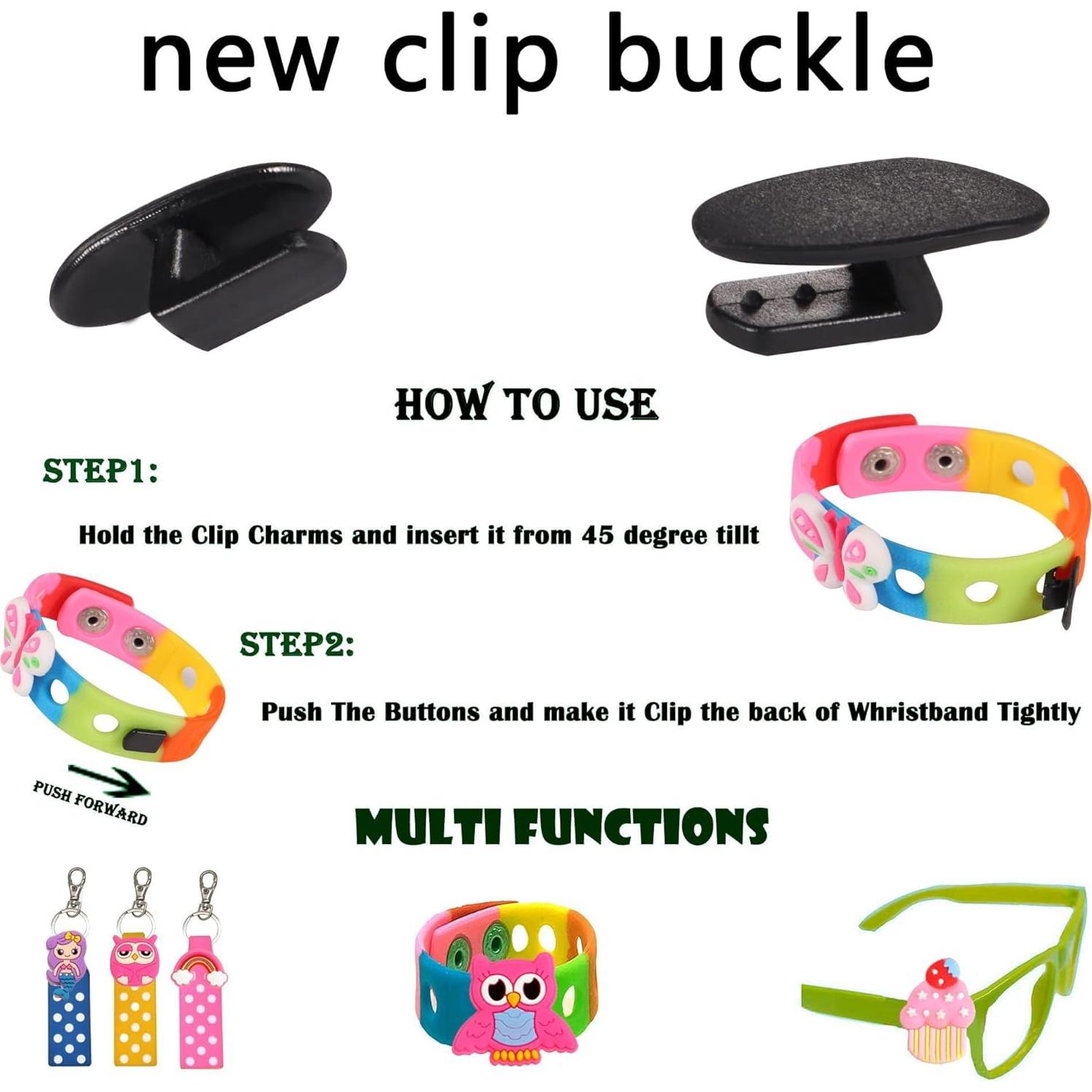 Conjunto de 50 Encantos de Zapatos Coloridos TAMHOO