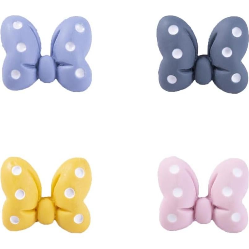 Encantos de Café con Flores de Mariposa 21 Piezas DIY