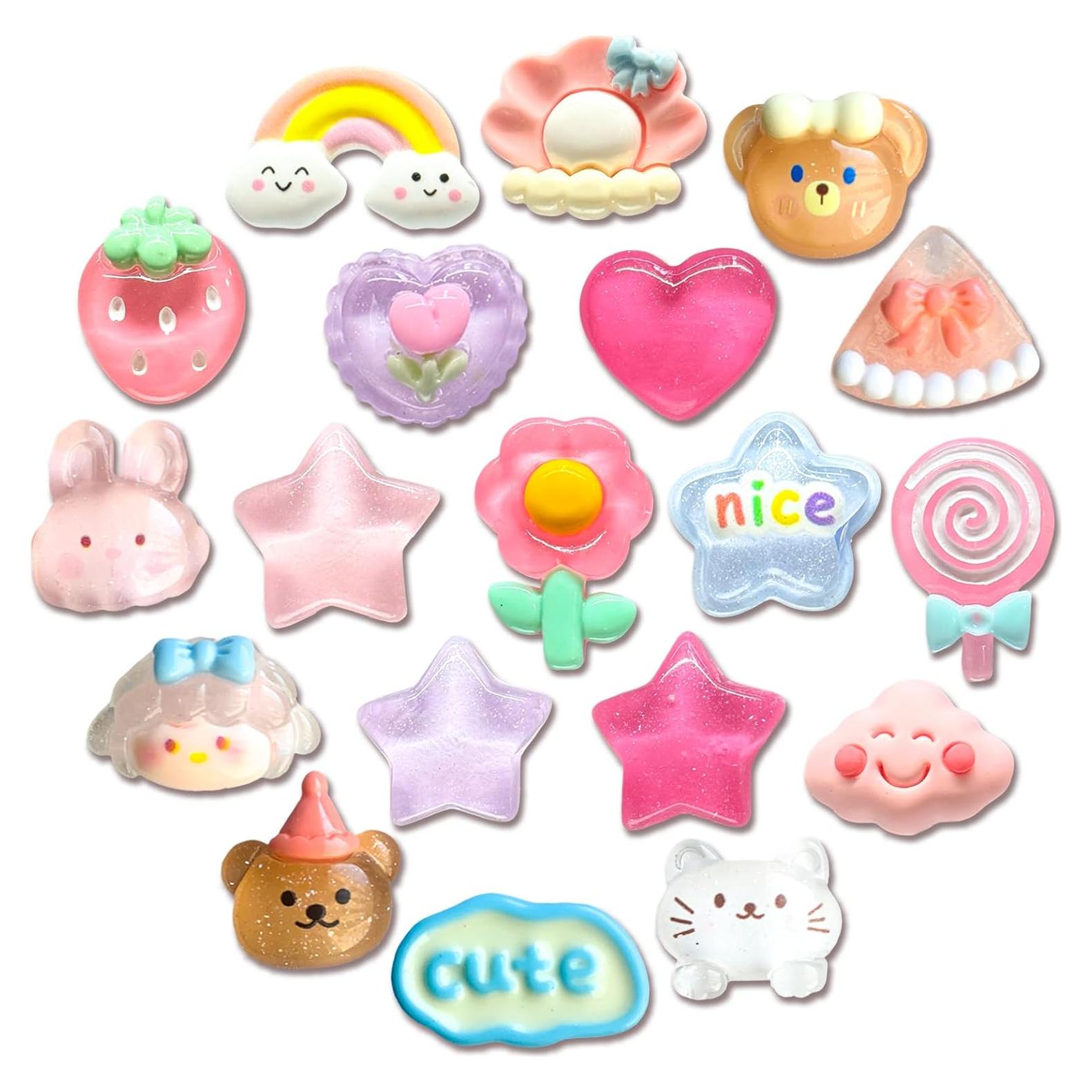 Encantadores de Zapatos de Resina PVC - Set de 19 Unidades