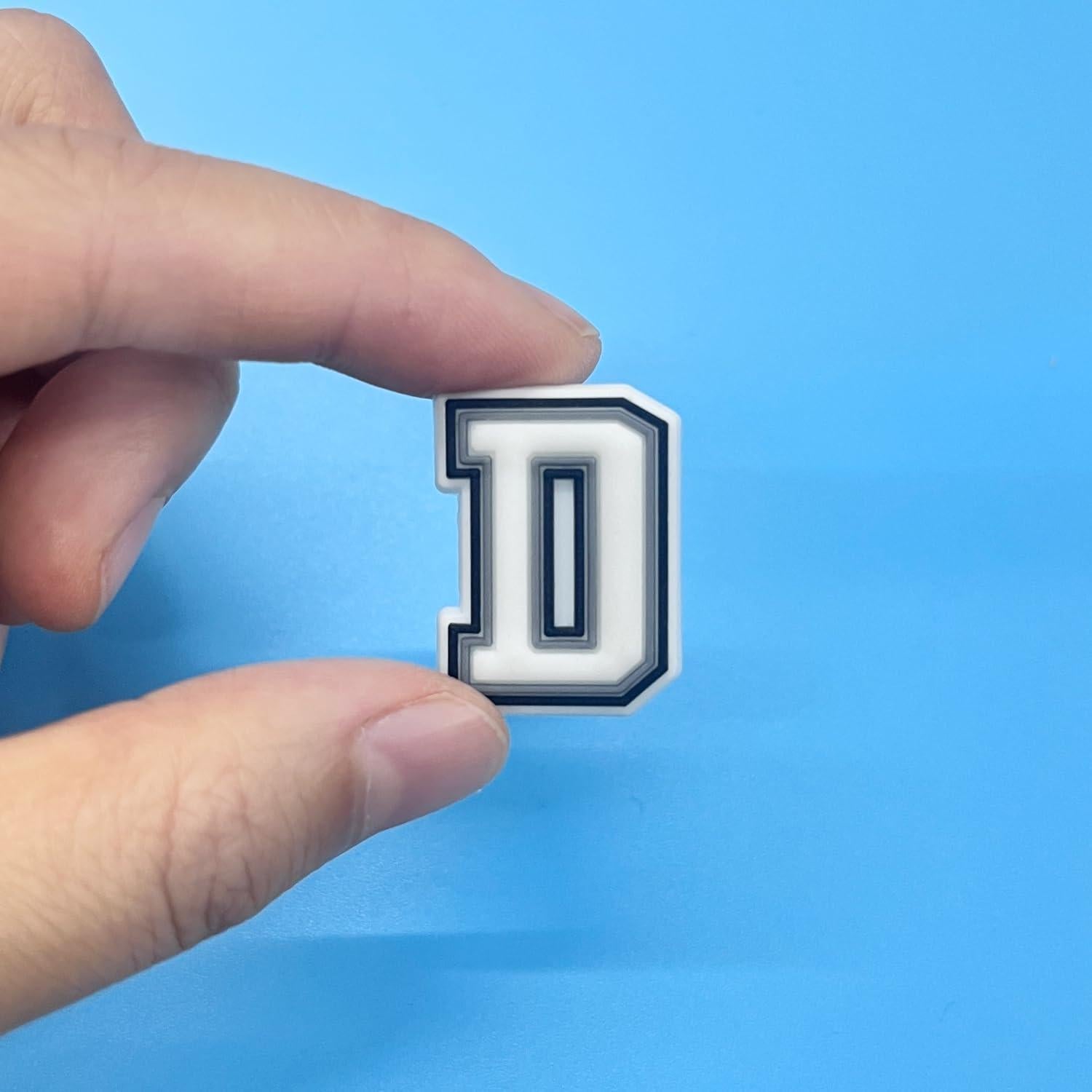 Encantos de Letra Individual Fannoday para Zapatos DIY