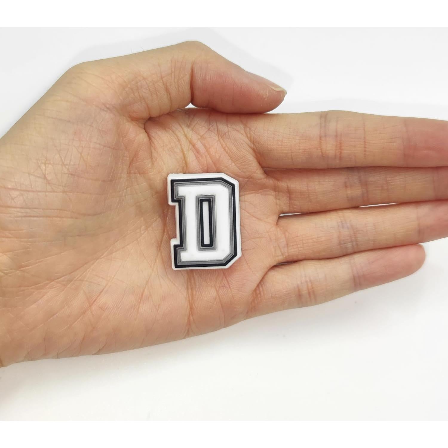 Encantos de Letra Individual Fannoday para Zapatos DIY