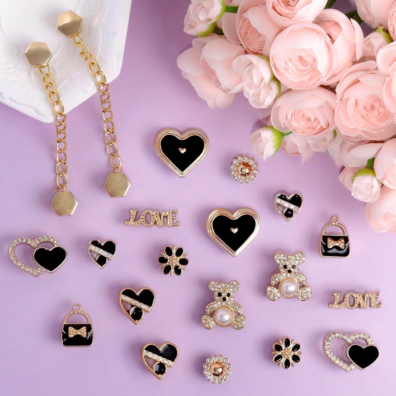 20 Encantos de Zapato Brillantes para Mujeres - Decoración DIY