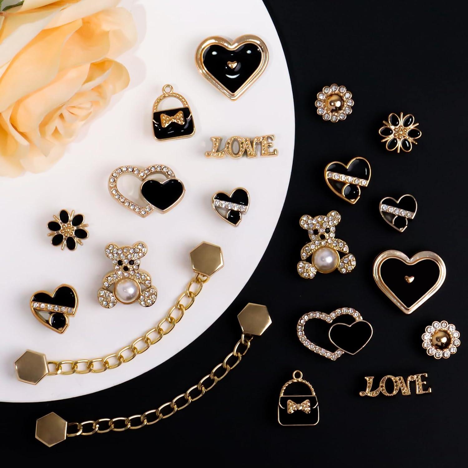 20 Encantos de Zapato Brillantes para Mujeres - Decoración DIY