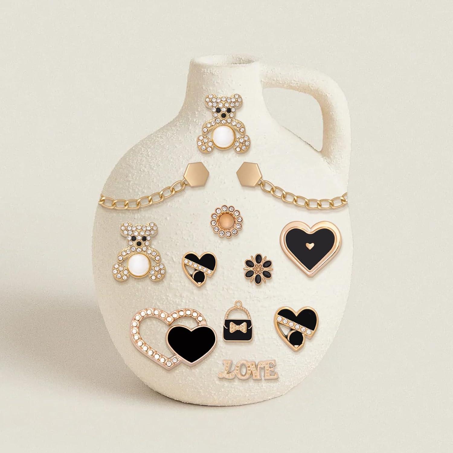 20 Encantos de Zapato Brillantes para Mujeres - Decoración DIY