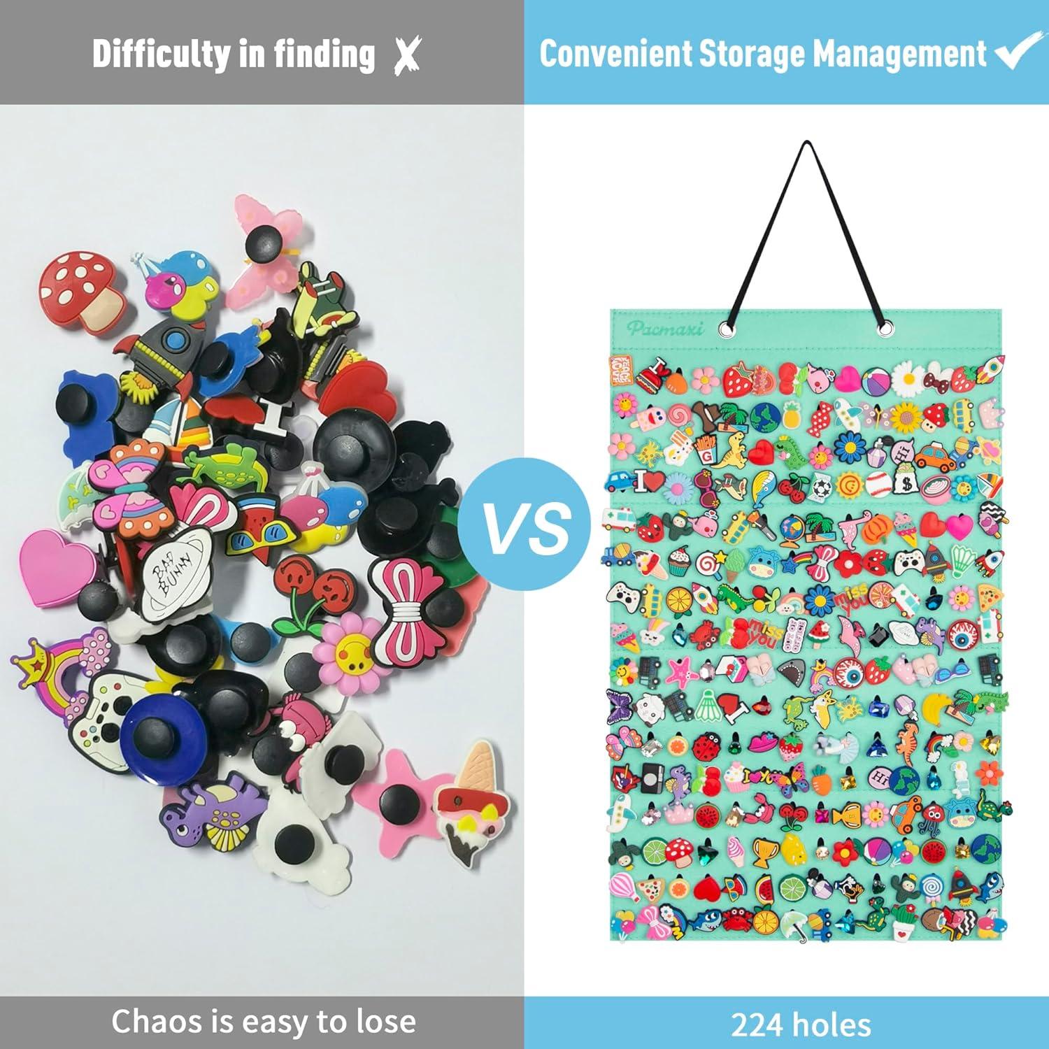 Organizador Colgante de Encantos para Zapatos PACMAXI 224 Agujeros