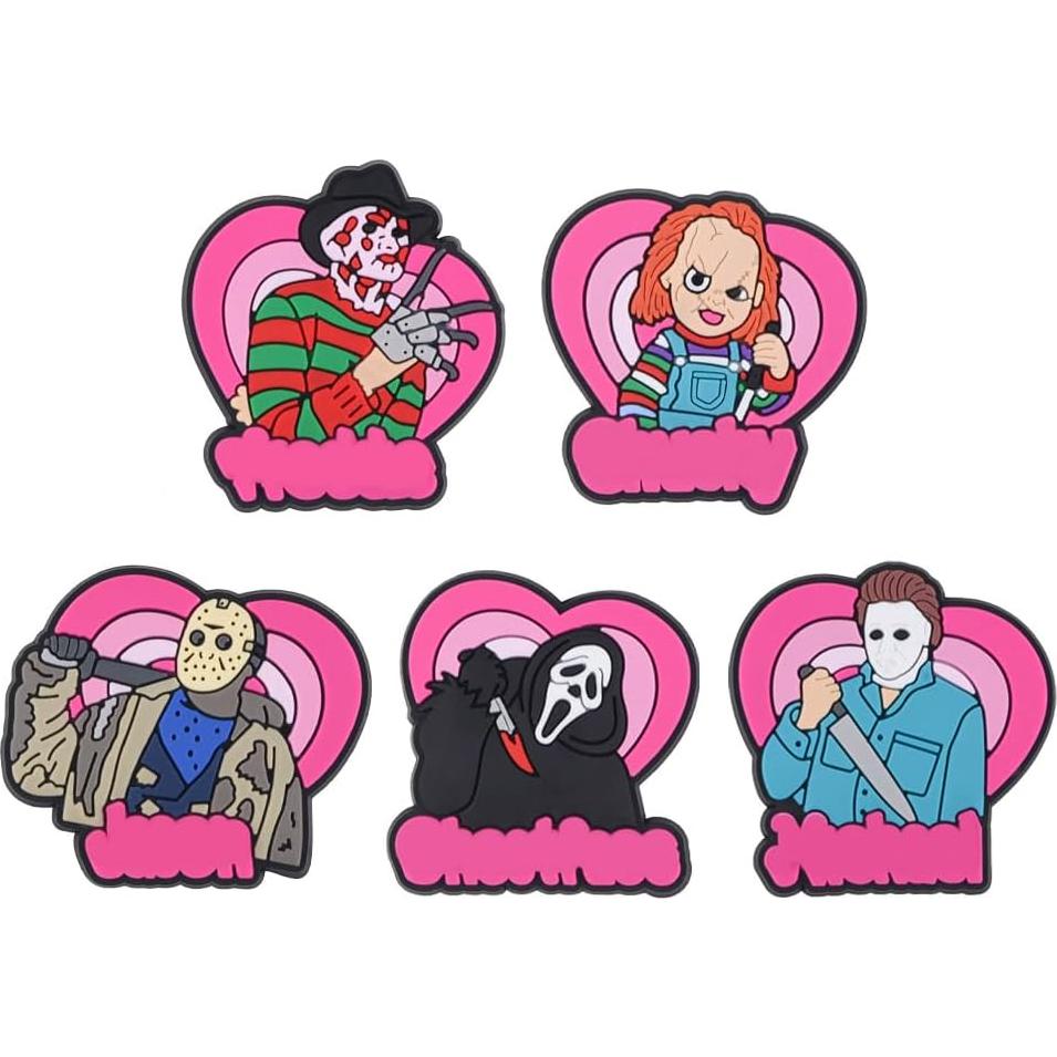 Charms de Zapatos QYSEOFON - Lote de 50 Piezas PVC