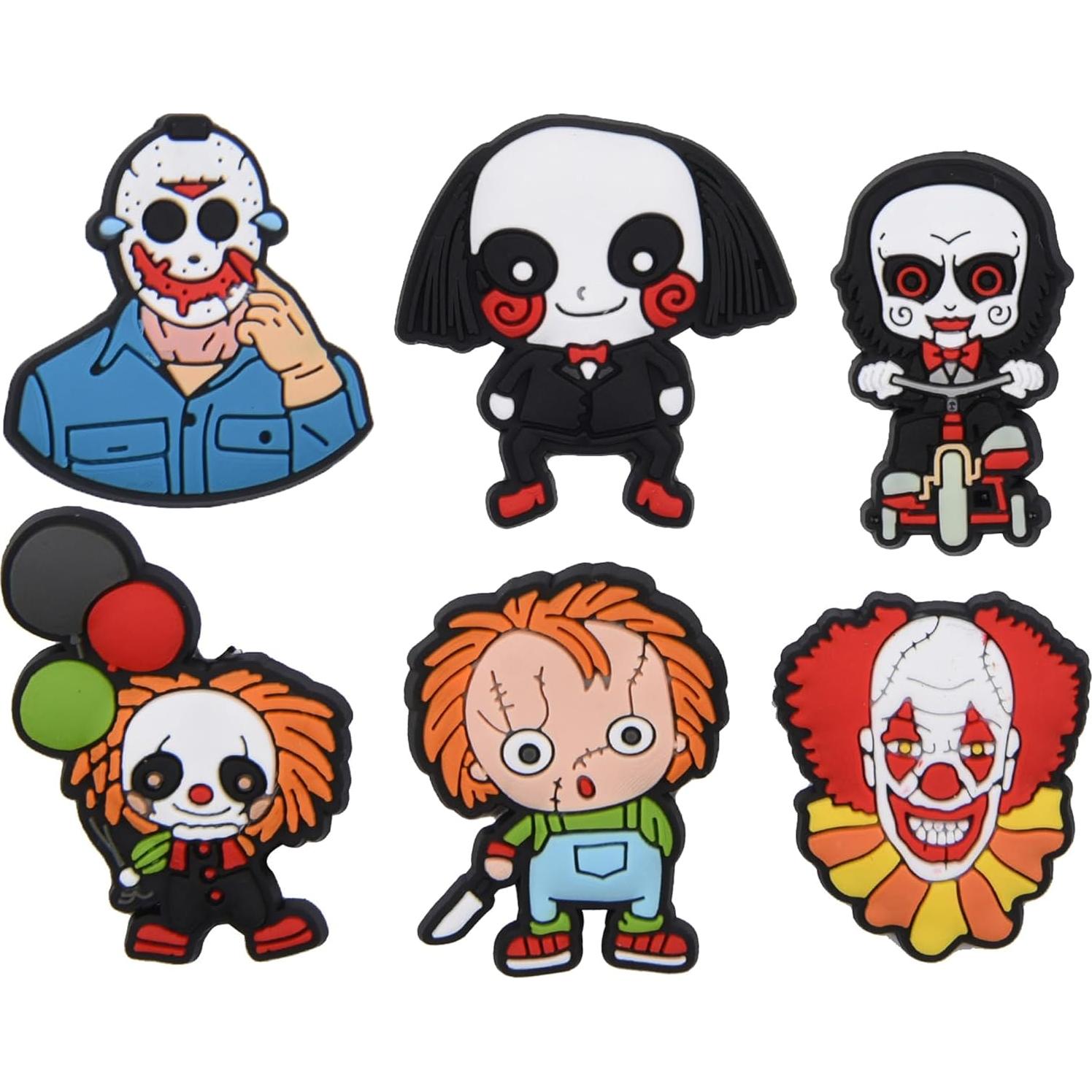 Charms de Zapatos QYSEOFON - Lote de 50 Piezas PVC