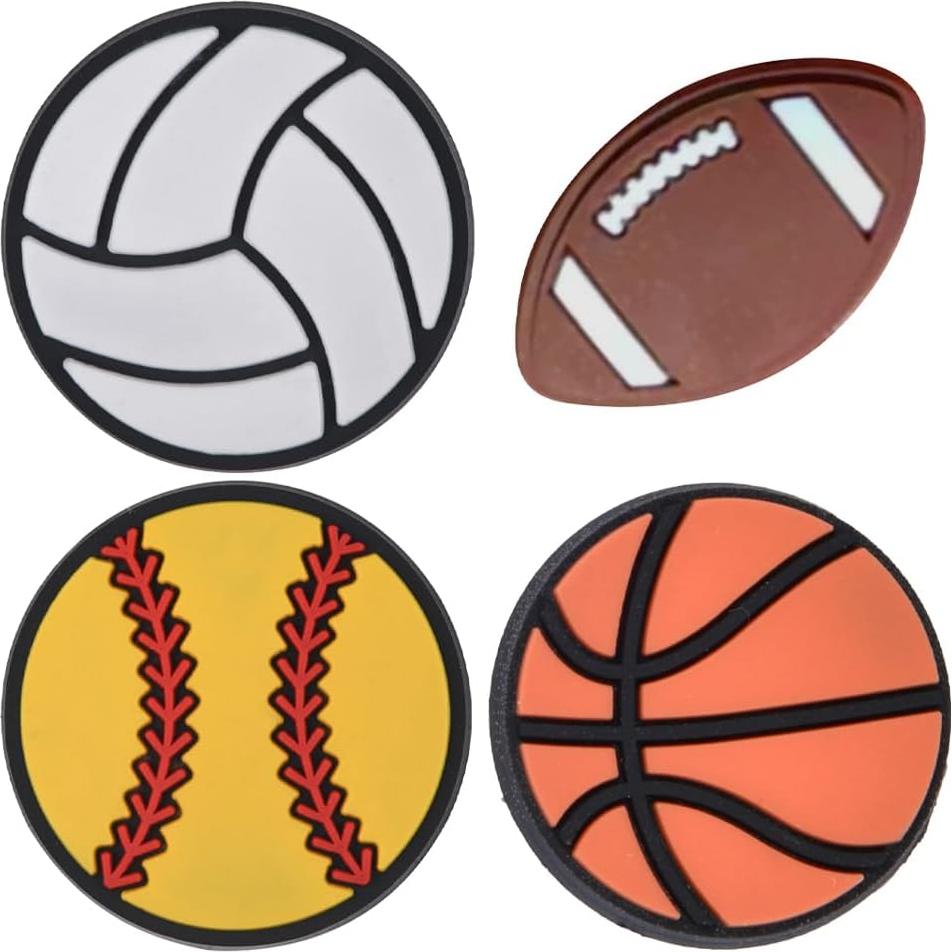 Charms de Zapatos QYSEOFON - Lote de 50 Piezas PVC