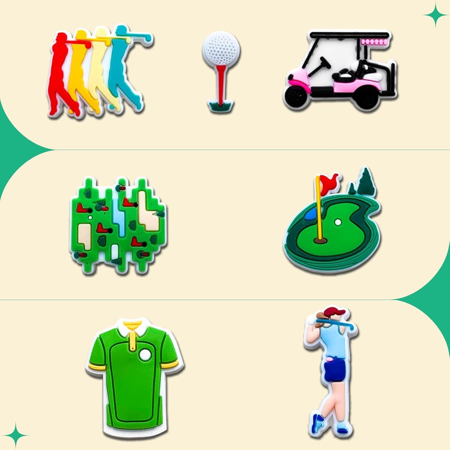 25 Piezas Encantos para Zapatos Crocs Unicornio y Gato