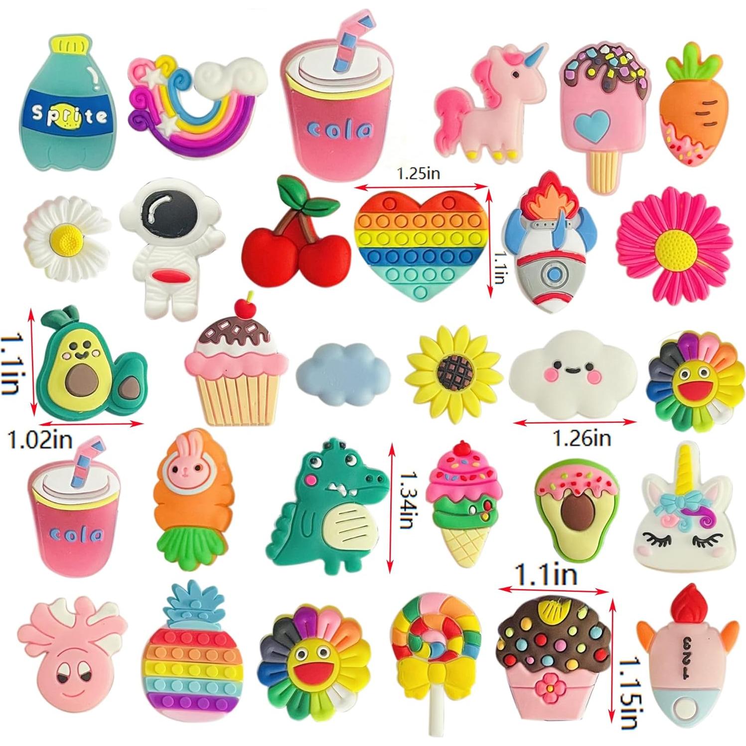 Encantos para Zapatos Monochef - Paquete de 28 Accesorios