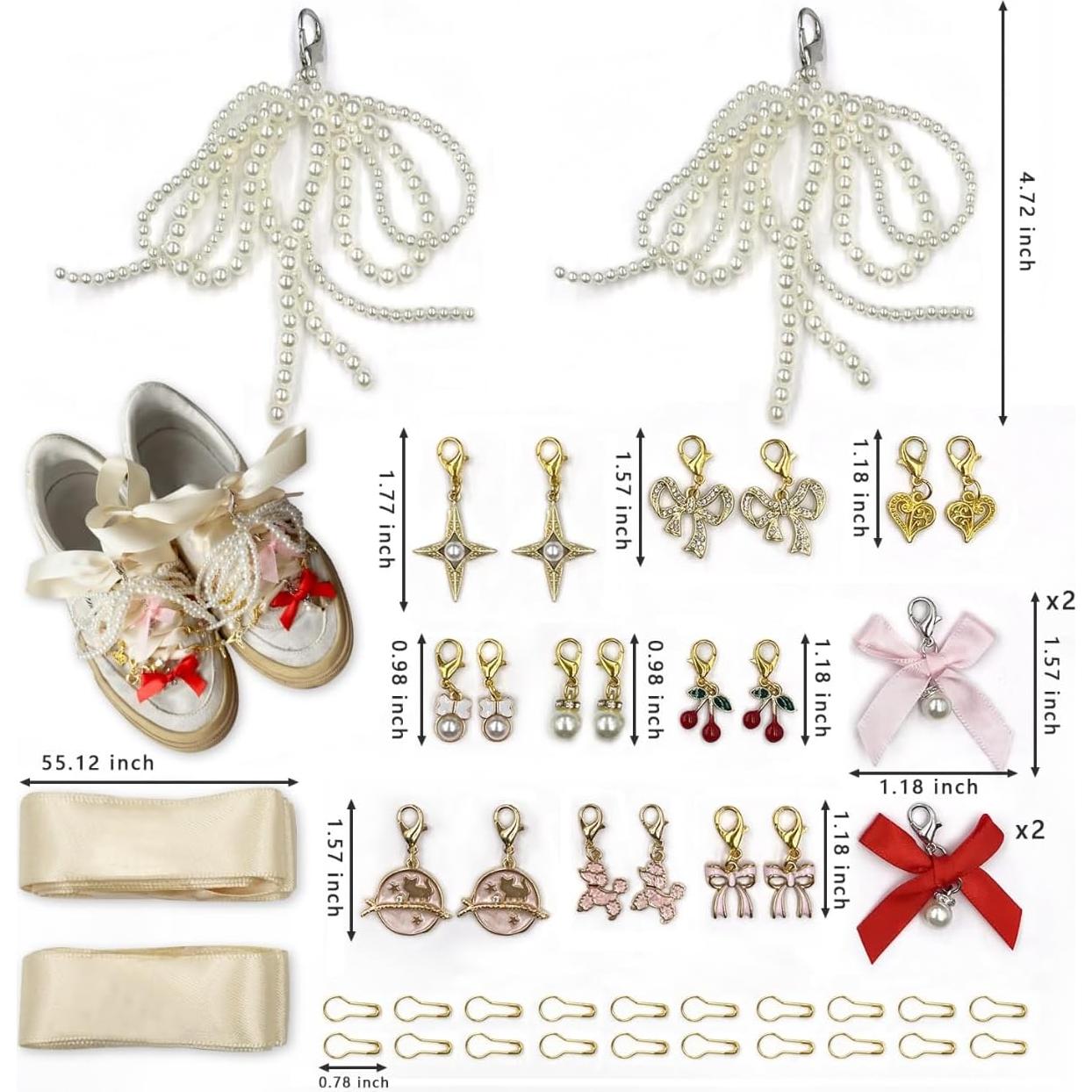 12 Encantos Desmontables para Zapatos XIQIXIRE - Decorativos