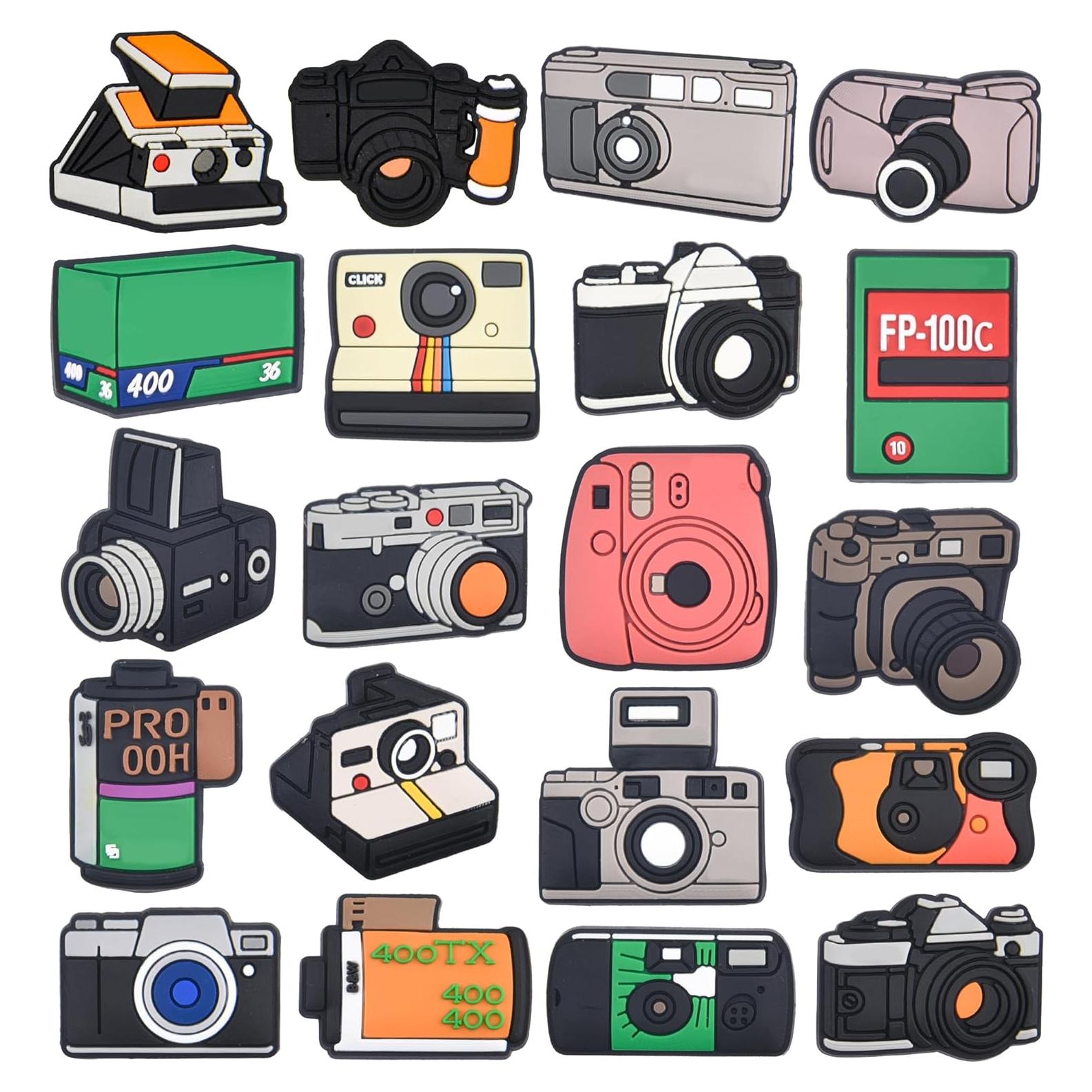 Encantos de PVC para Zapatos Niños Niñas - 20 Piezas Coloridas