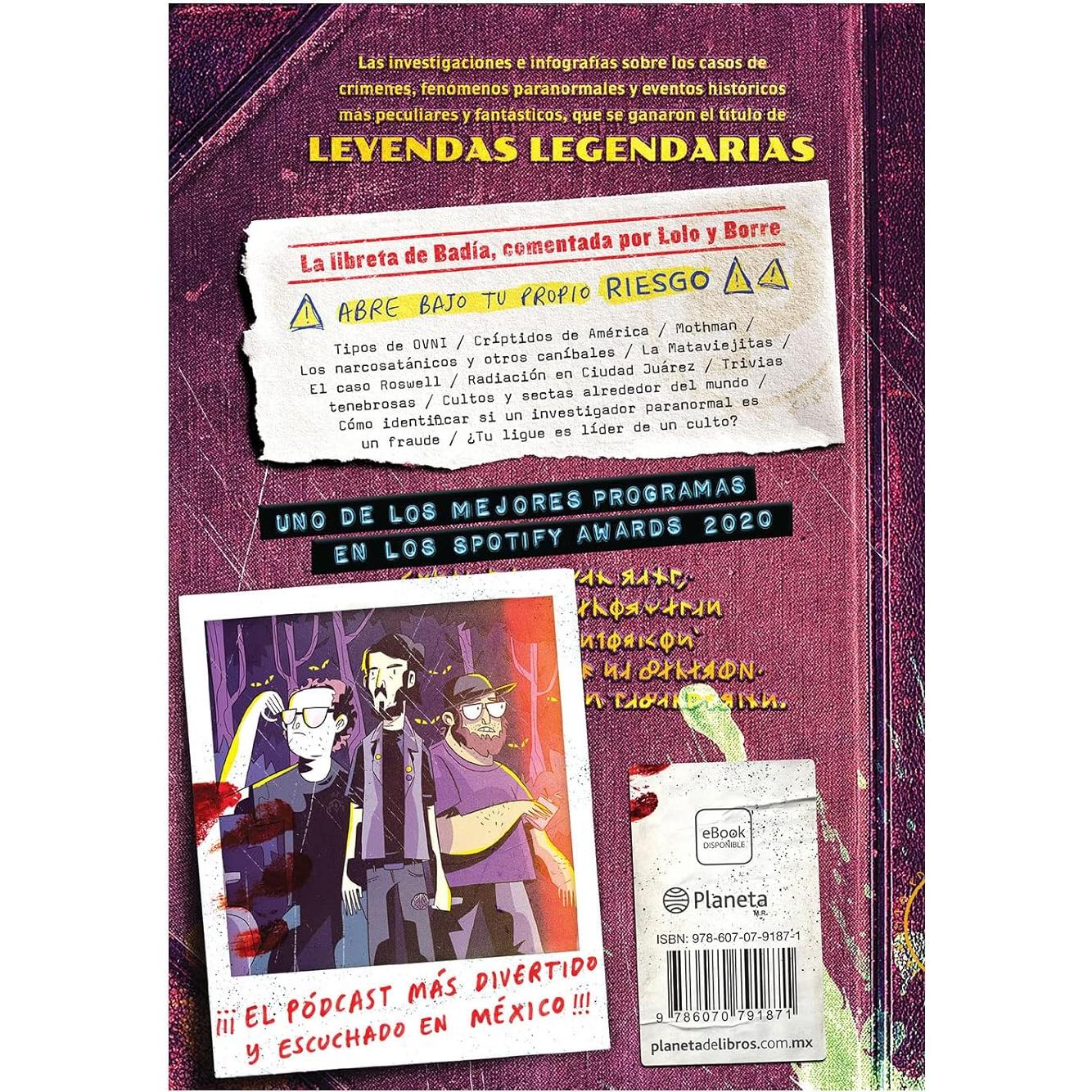 Leyendas legendarias / Legendary Legends: Los archivos secretos de los casos más INEXPLICABLES (Spanish Edition)