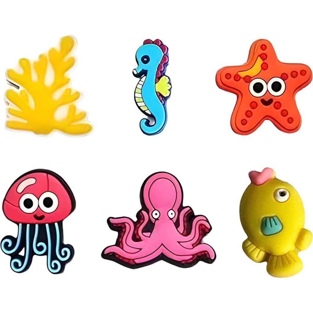 Encantos de Zapatos BOWNDY Animales Marinos para Clog