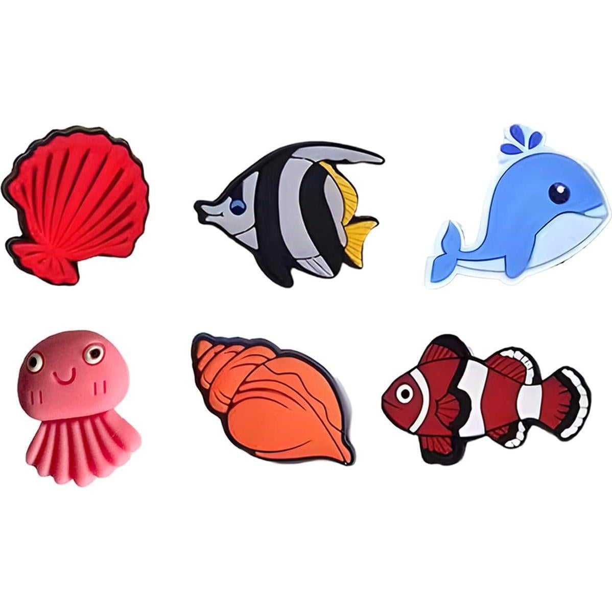 Encantos de Zapatos BOWNDY Animales Marinos para Clog