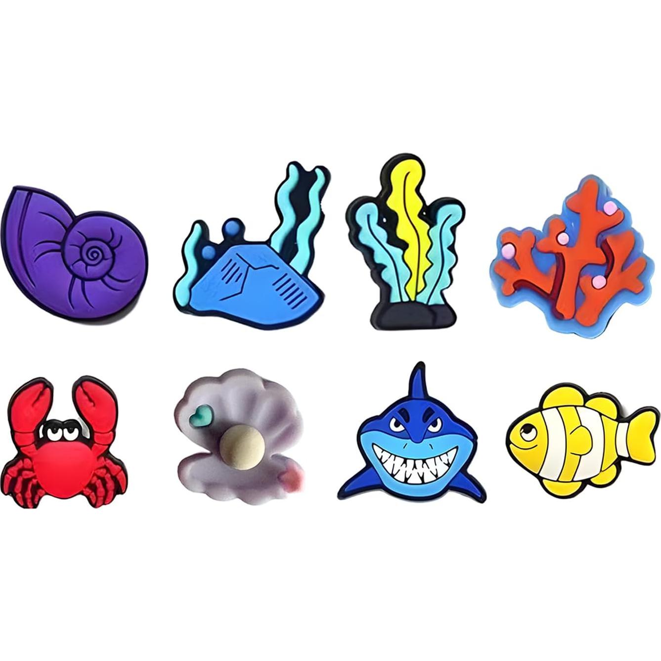 Encantos de Zapatos BOWNDY Animales Marinos para Clog