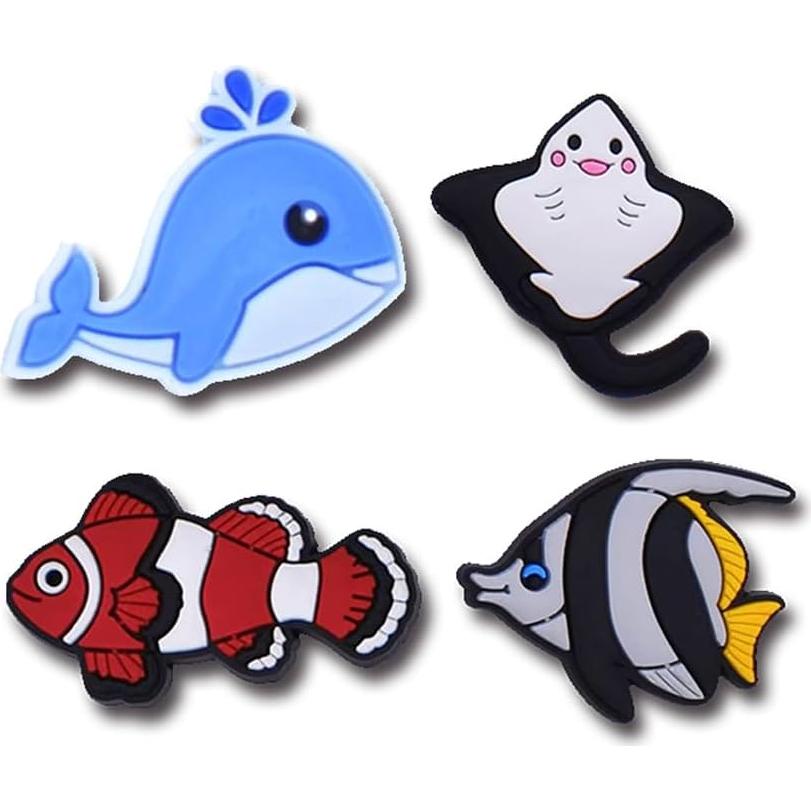 Encantos de Zapatos BOWNDY Animales Marinos para Clog