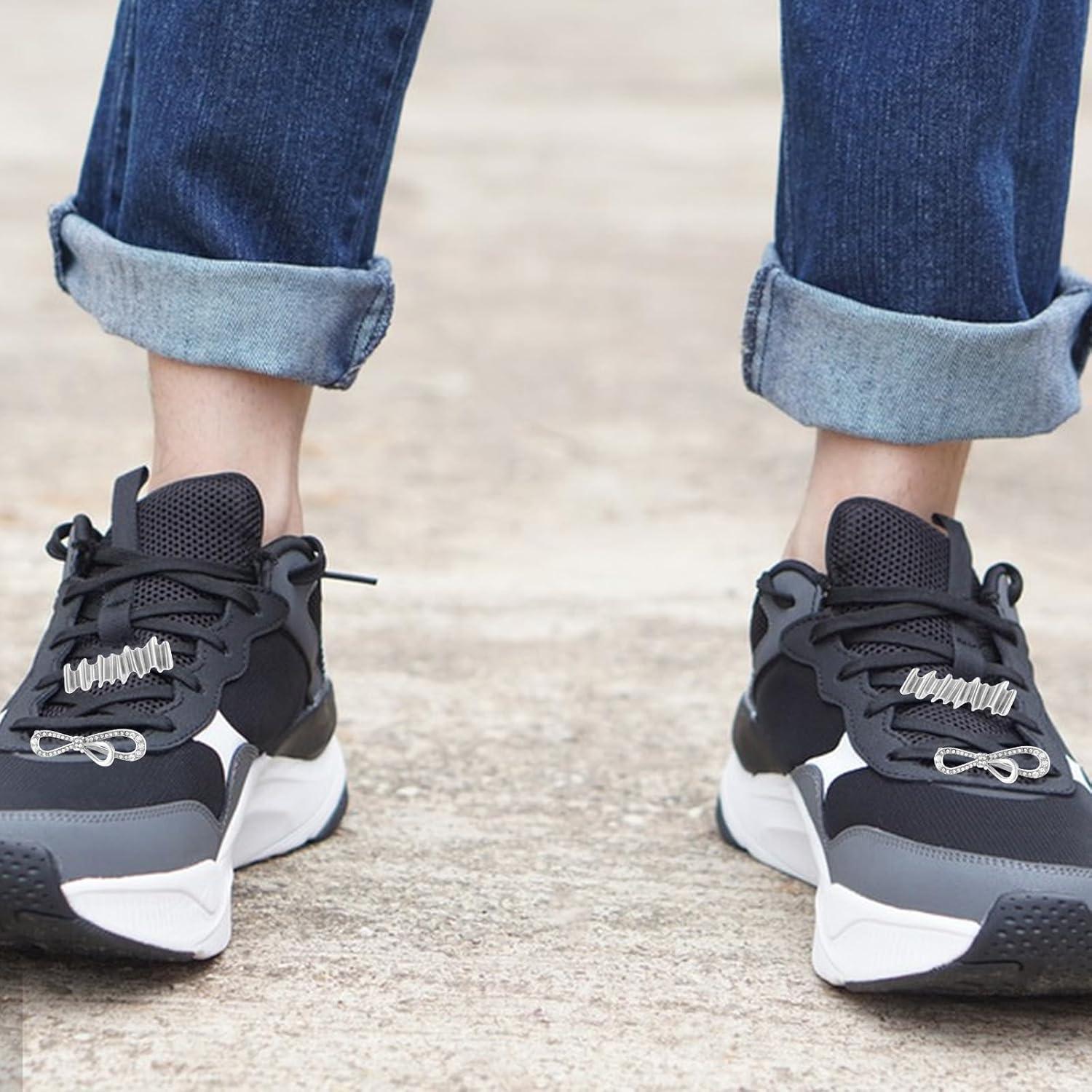 Encantos para Cordones de Zapatillas Cobee - 16 Piezas Plata