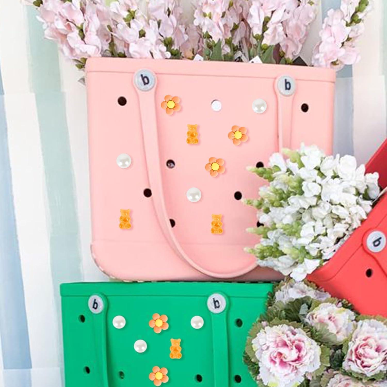 Encantos para Zapatos de Mujer WharFlag - 27 Piezas Coloridas