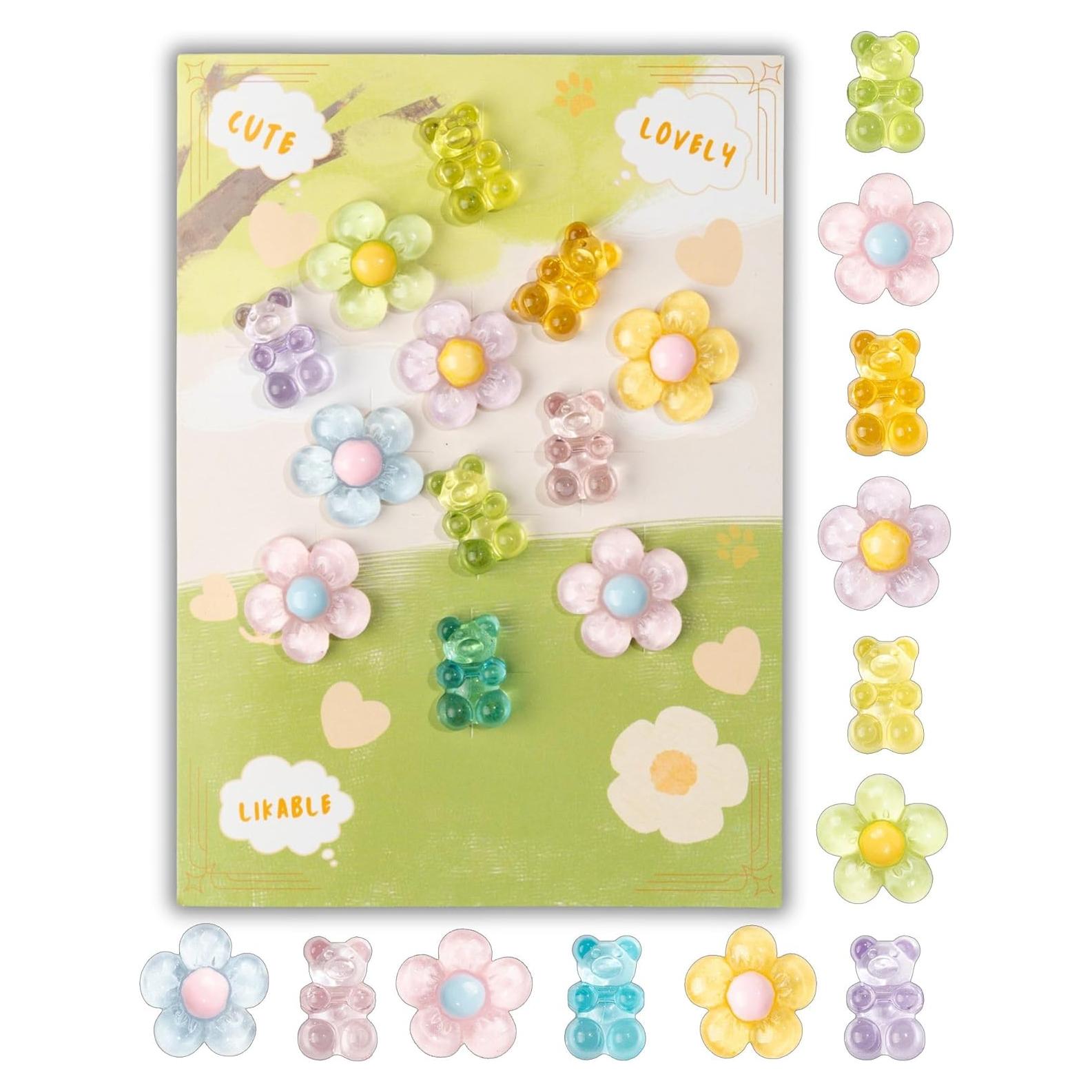 Encantos de Zapatos Lindos para Niñas y Mujeres - 12 Piezas