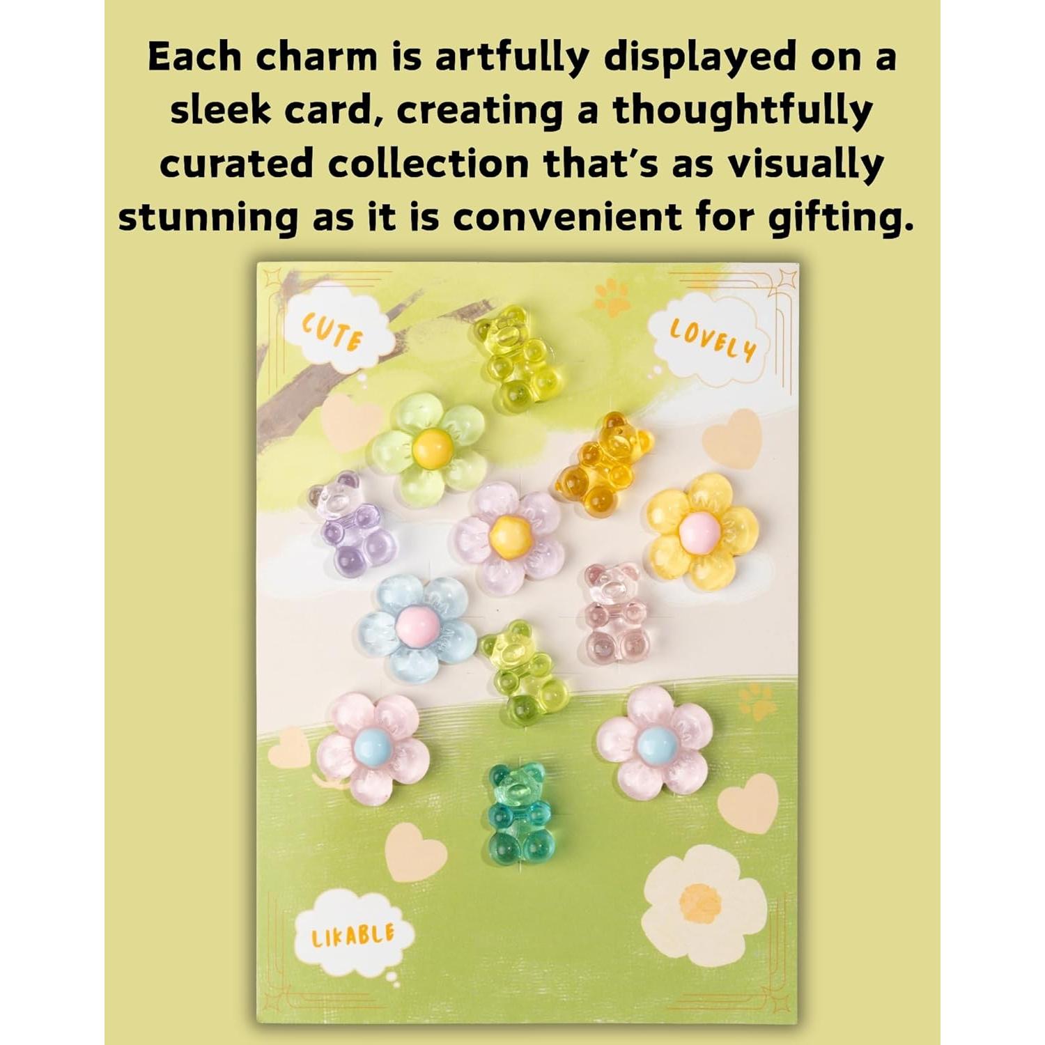 Encantos de Zapatos Lindos para Niñas y Mujeres - 12 Piezas