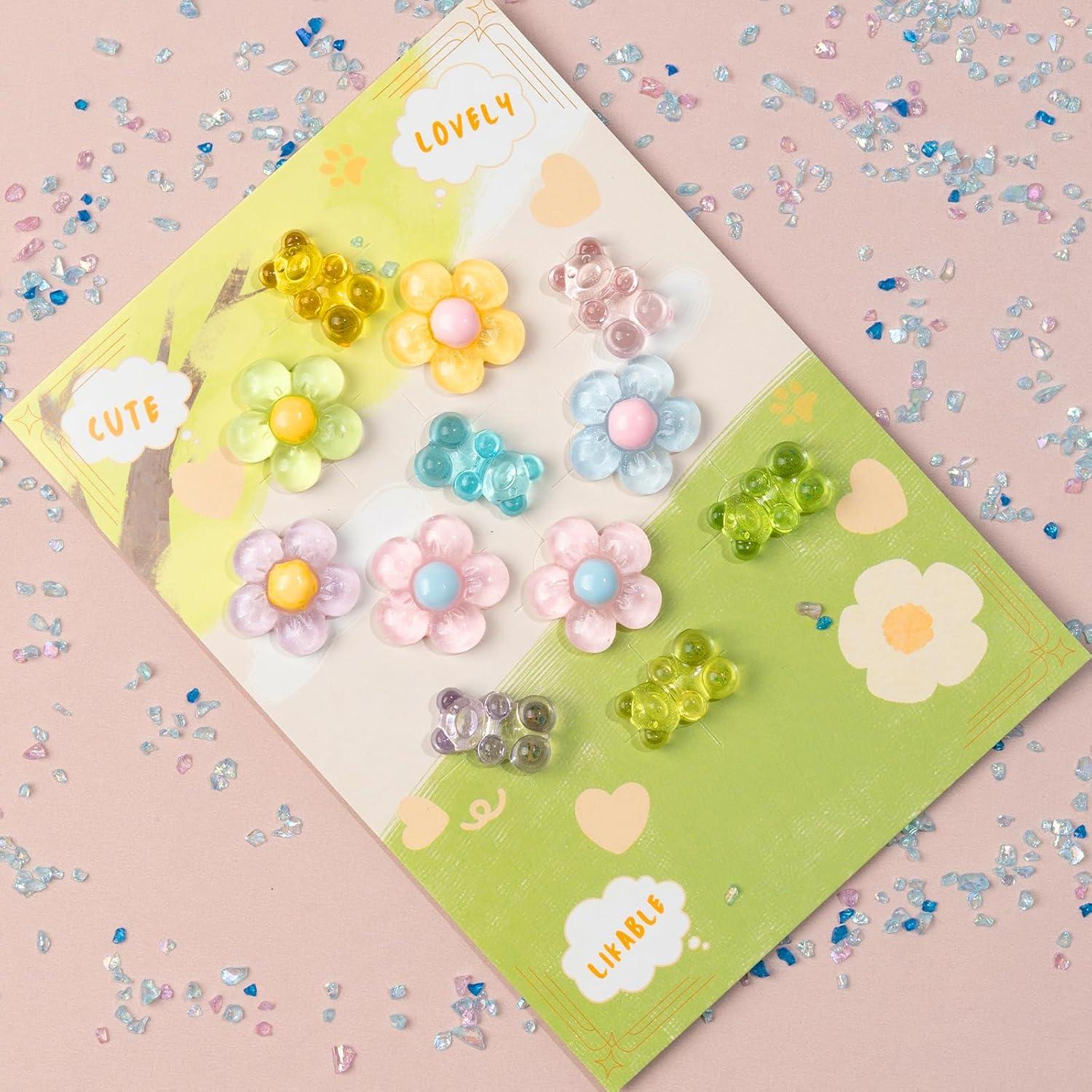 Encantos de Zapatos Lindos para Niñas y Mujeres - 12 Piezas