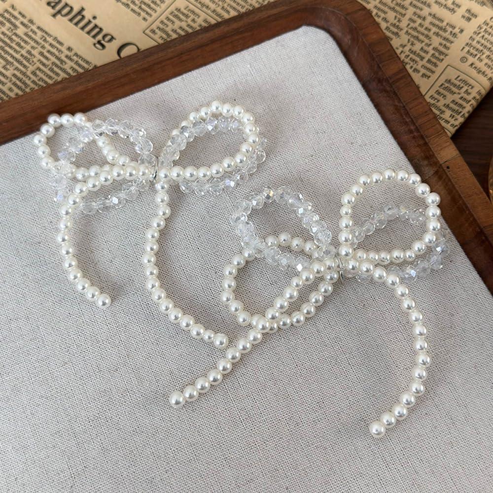 Encantos de Zapato con Lazos de Perlas Liu Jun - 2 Pcs